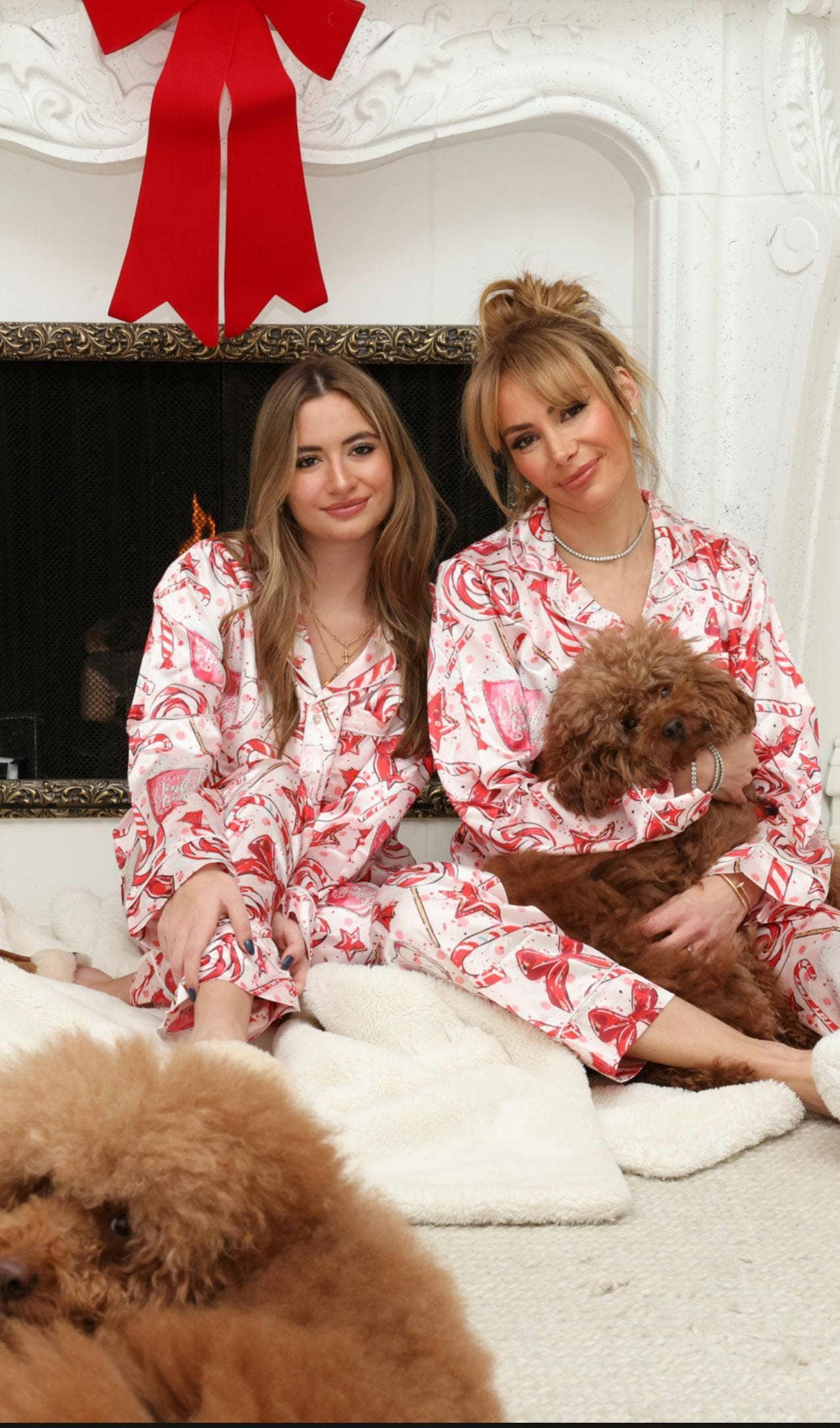 Women's Sweet Winter Silky Set