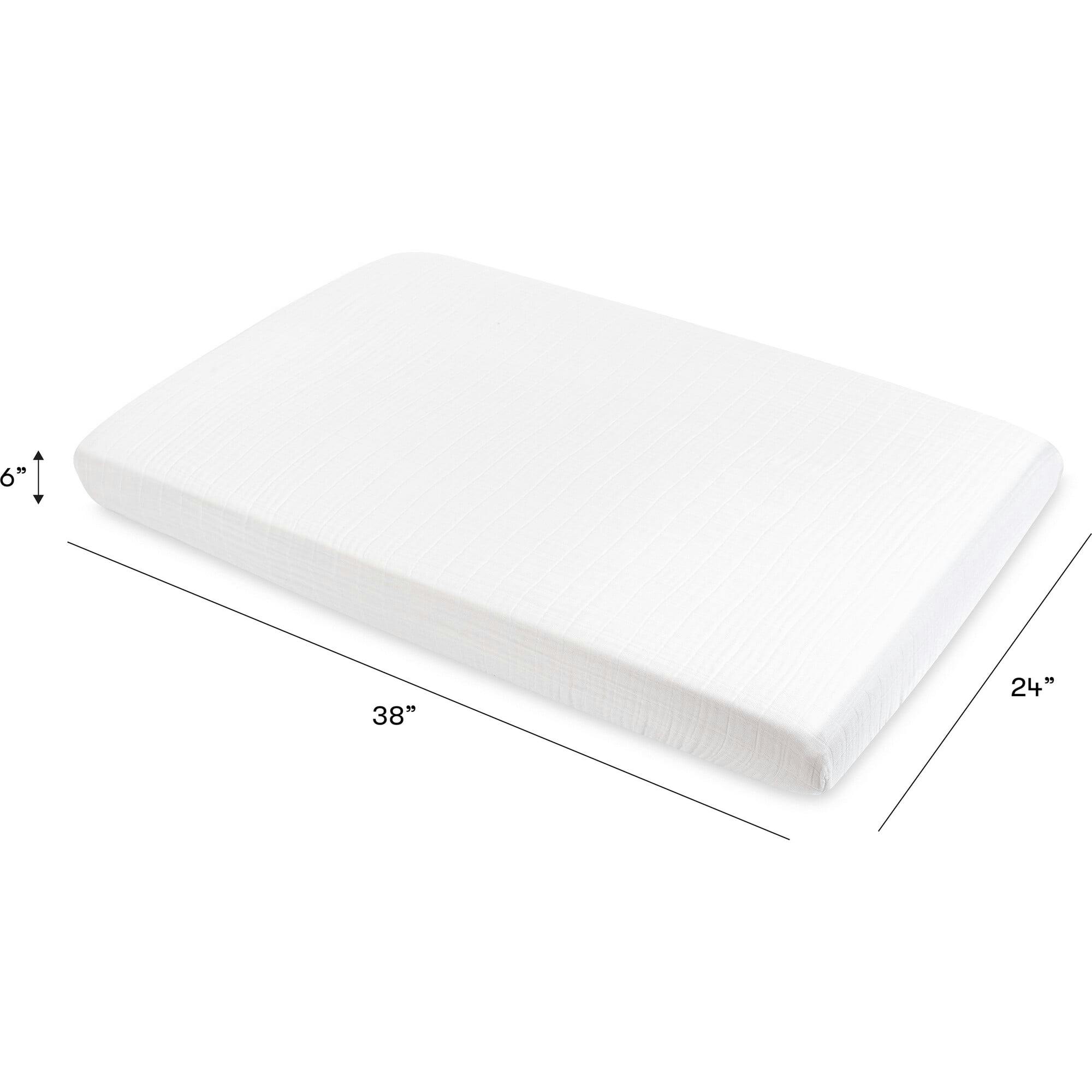 Organic Muslin Cotton Mini Crib Sheet