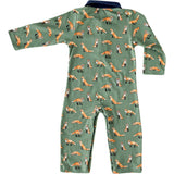 Green Collared Romper