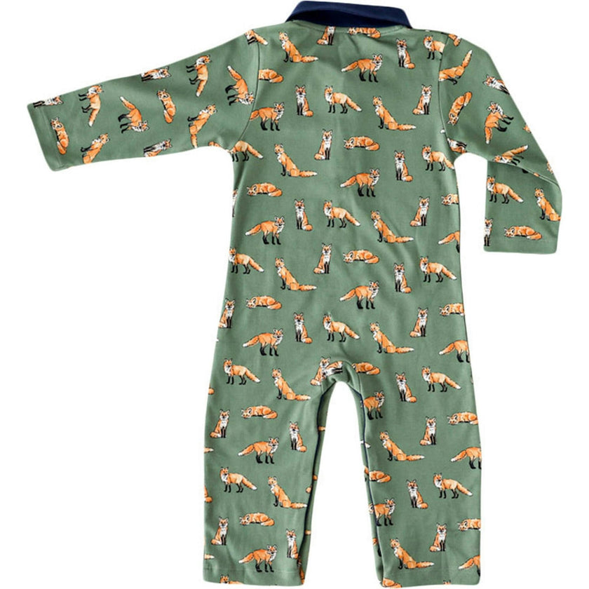 Green Collared Romper