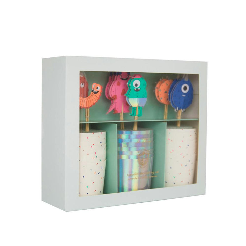 Little Monsters Cupcake Decorating Set