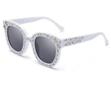 Crystal Star Sunglasses Black