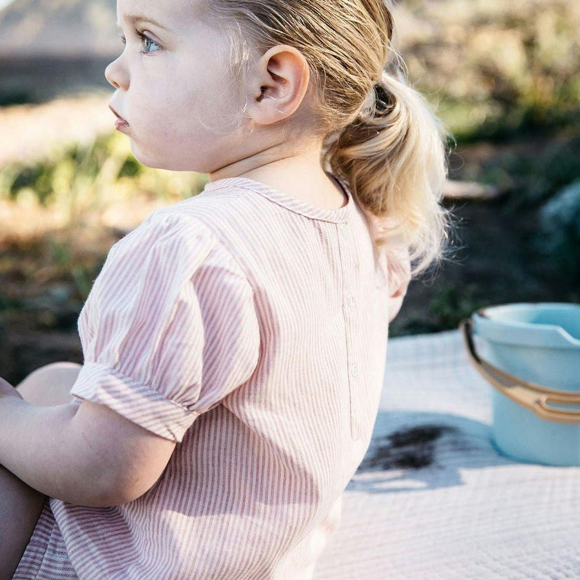 Organic Cotton Bubble Romper