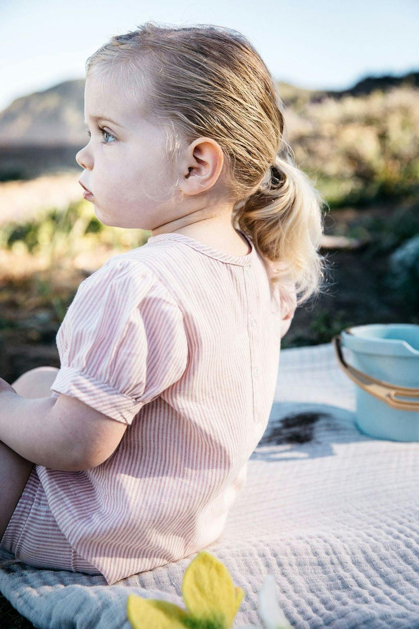 Organic Cotton Bubble Romper