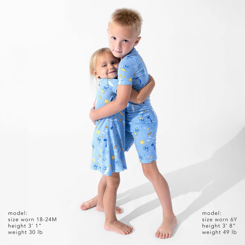 Baby Surf Girls' Short Sleeve Dress