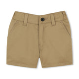 Beige Twill Shorts