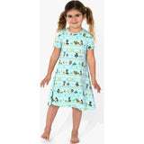 PAW Patrol: Easter Bamboo Girls' Short Sleeve Dress