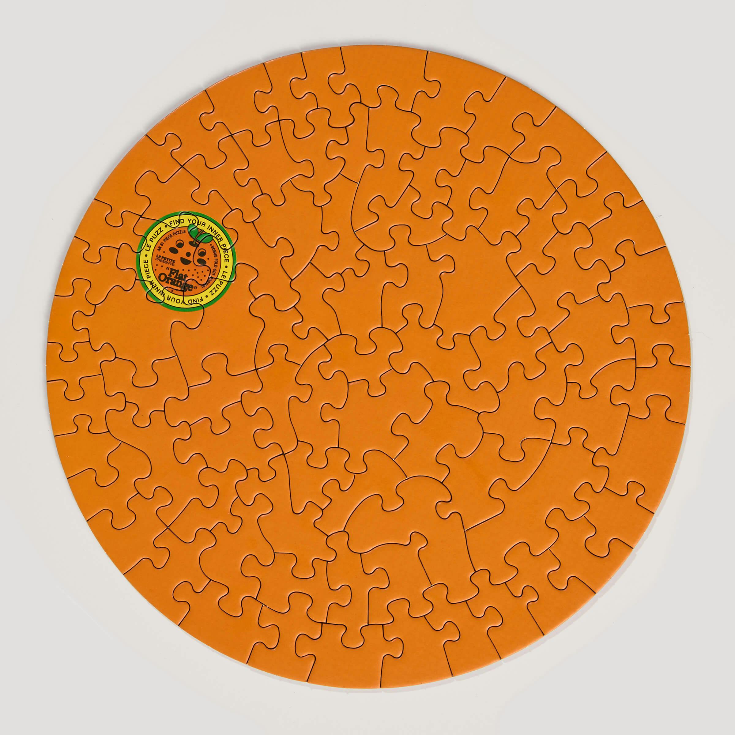 Flat Orange Puzzle