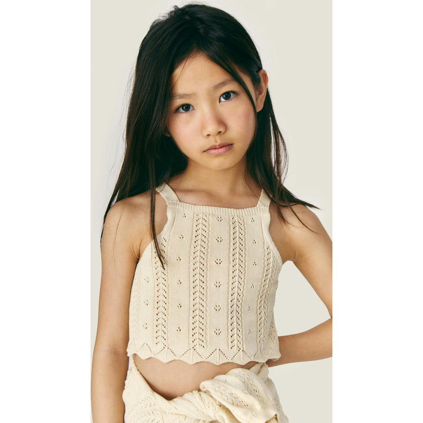 Mipounet SS26 Nilda, Top Ecru