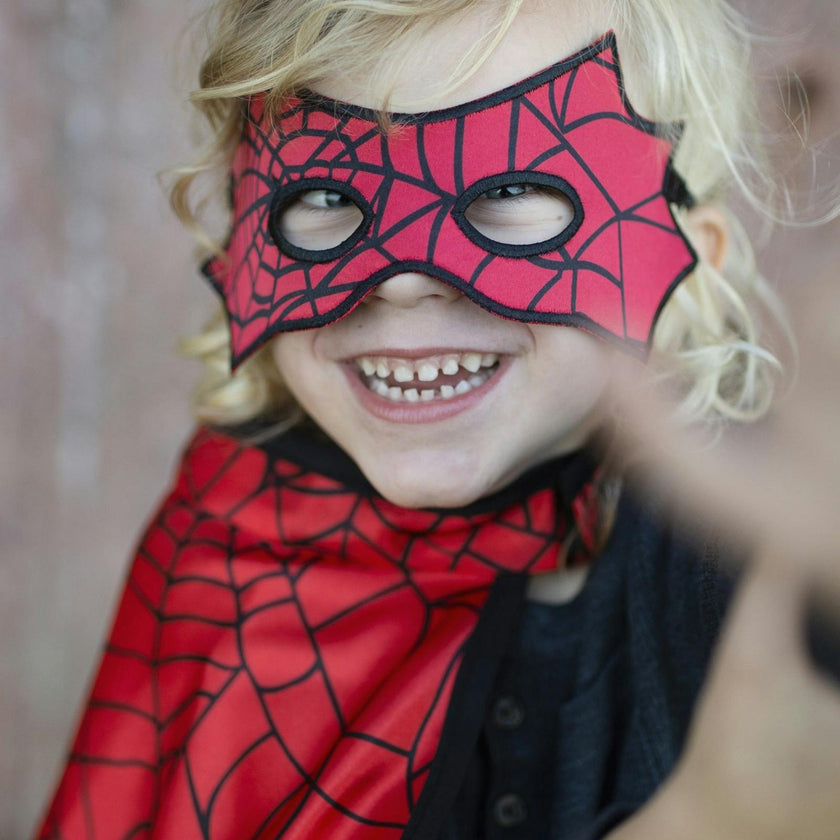 Spider Bat Reversible Cape and Mask