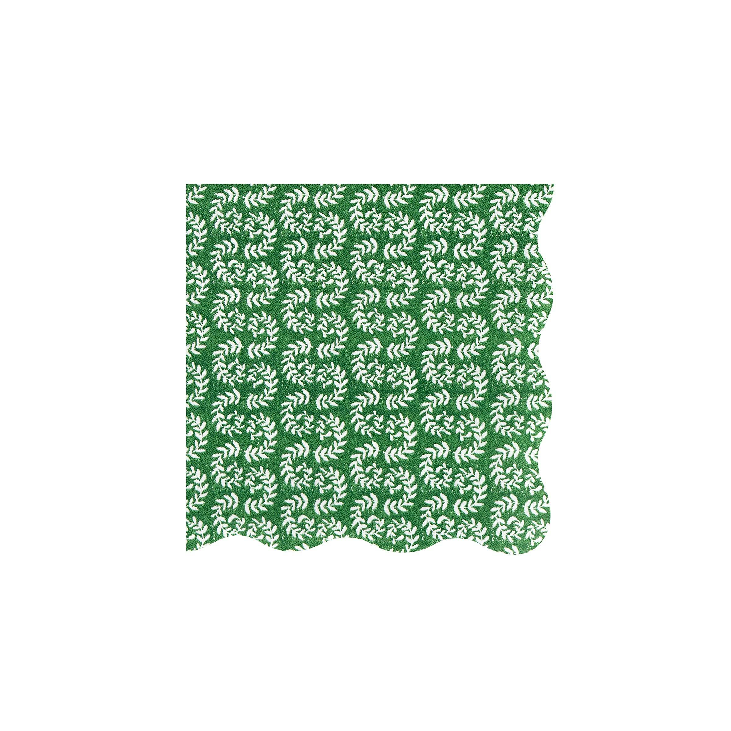 Meri Meri x Molly Mahon Red & Green Small Napkins