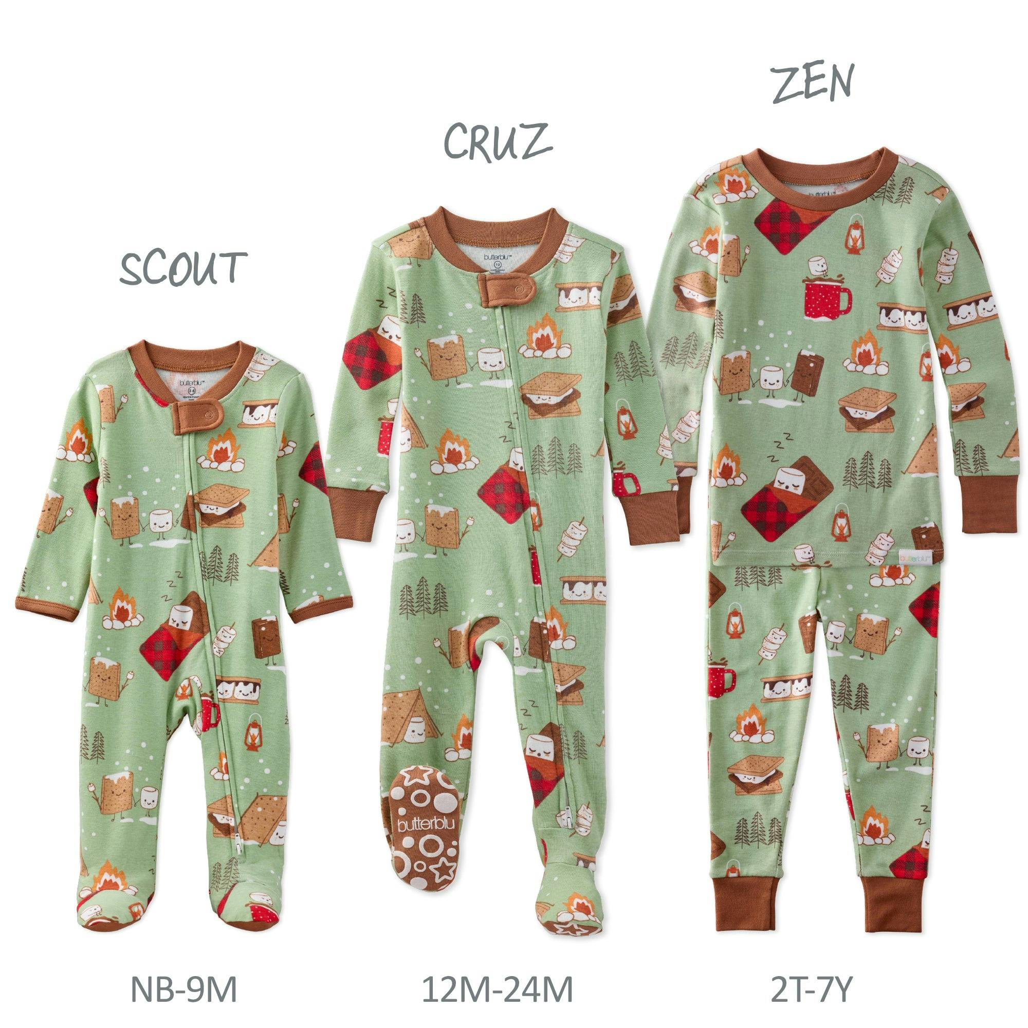 SCOUT Sleep & Play Baby Boys Pajamas