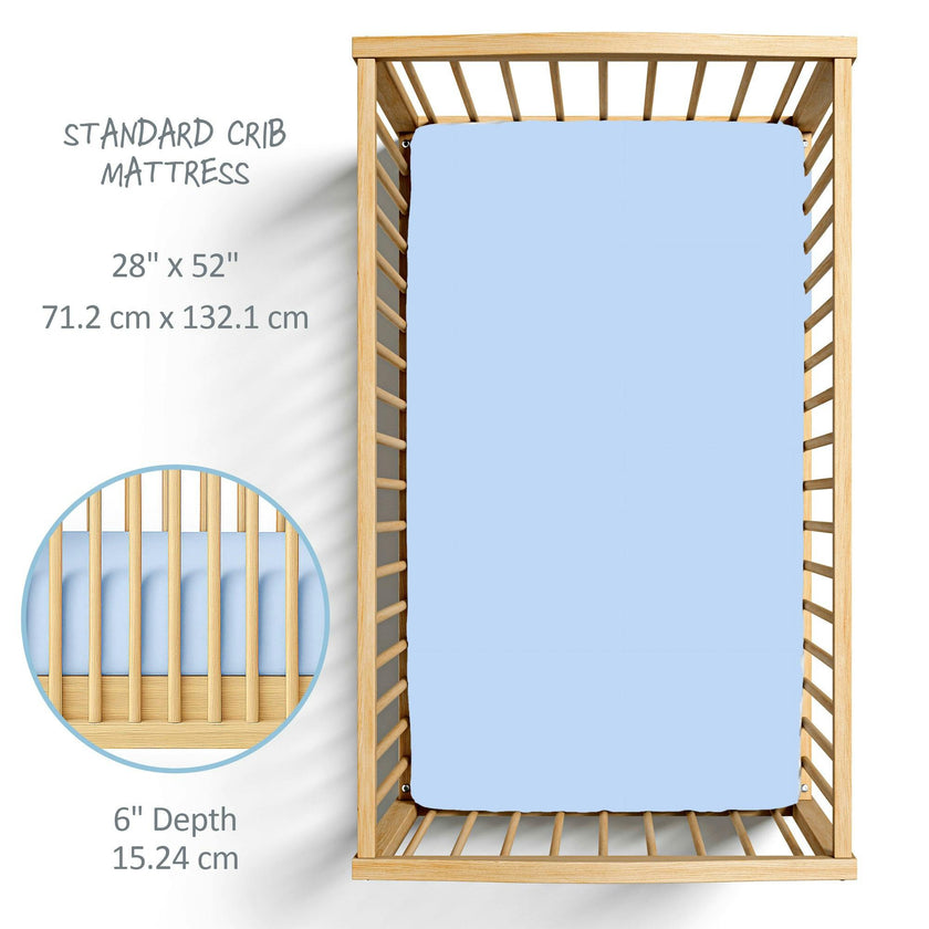 FRANKIE Fitted Crib Sheet