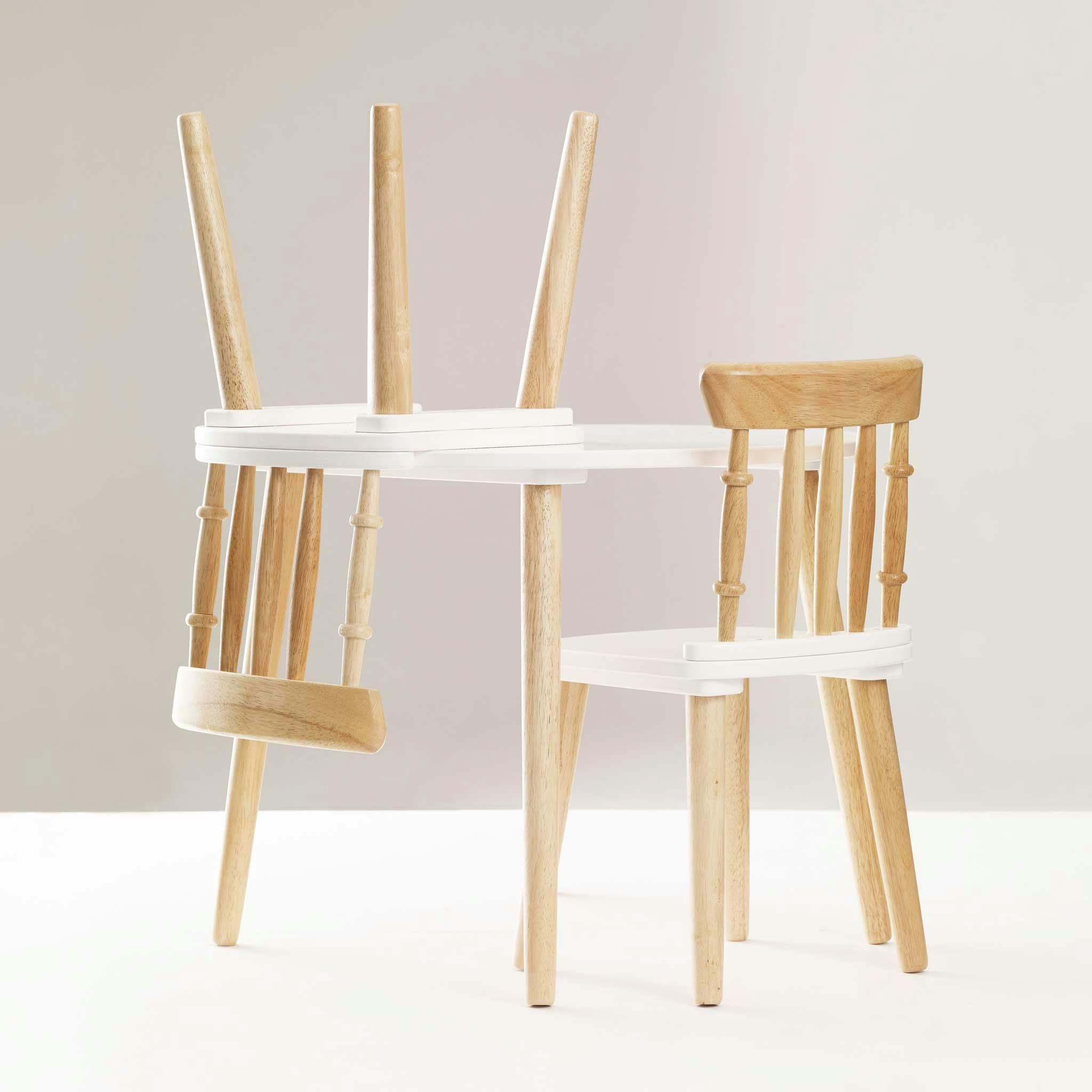 Children's Wooden Table & Chairs