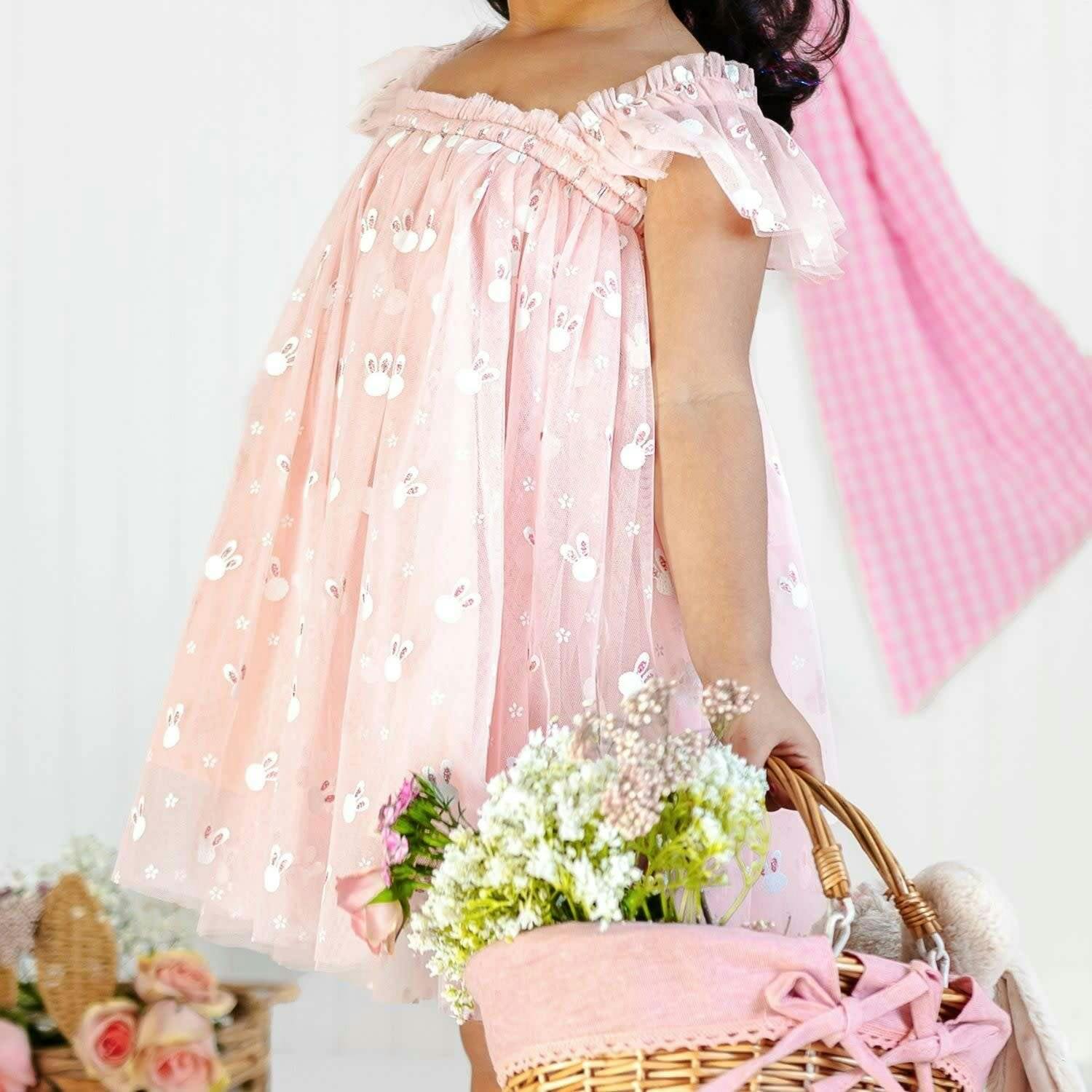 Little Bunny Easter Tulle Dress