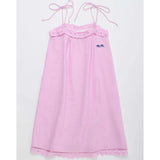 ISLA LACE DRESS PINK