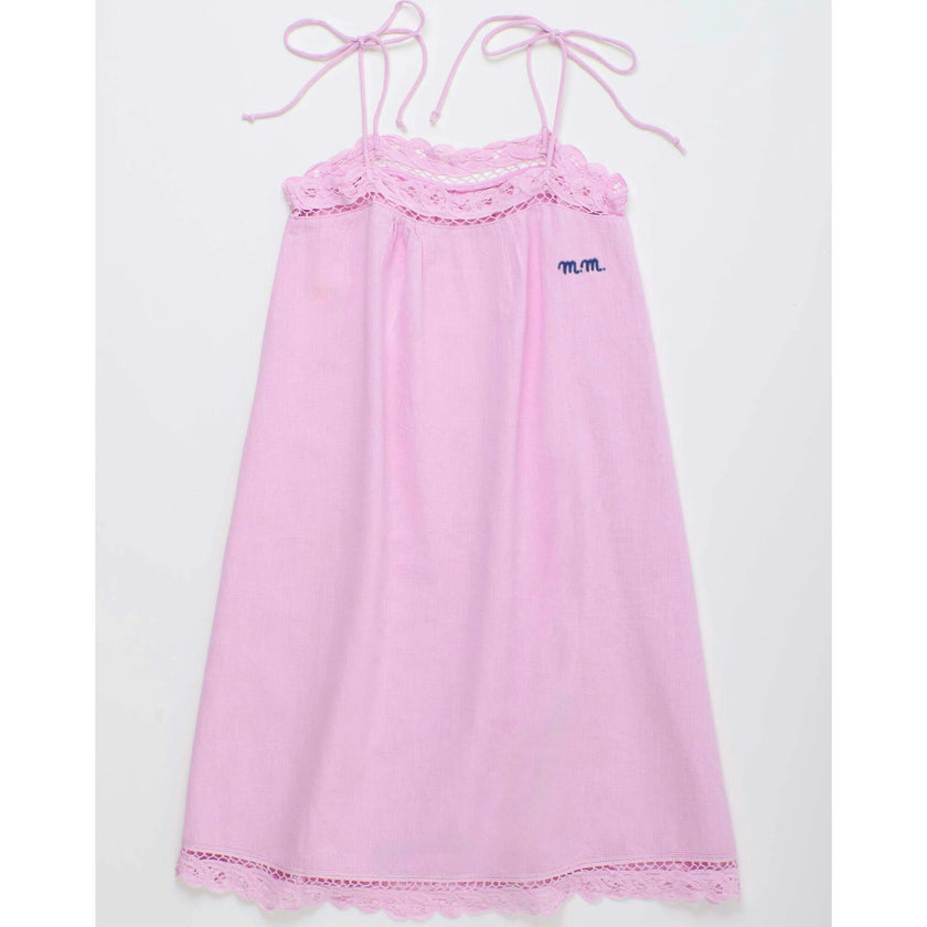 ISLA LACE DRESS PINK