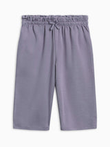 Mari Ruffle Waist Pants - Lavender