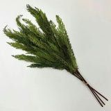 Real Touch Lebanon Cedar Faux Winter Greenery Stem Bundle of 3