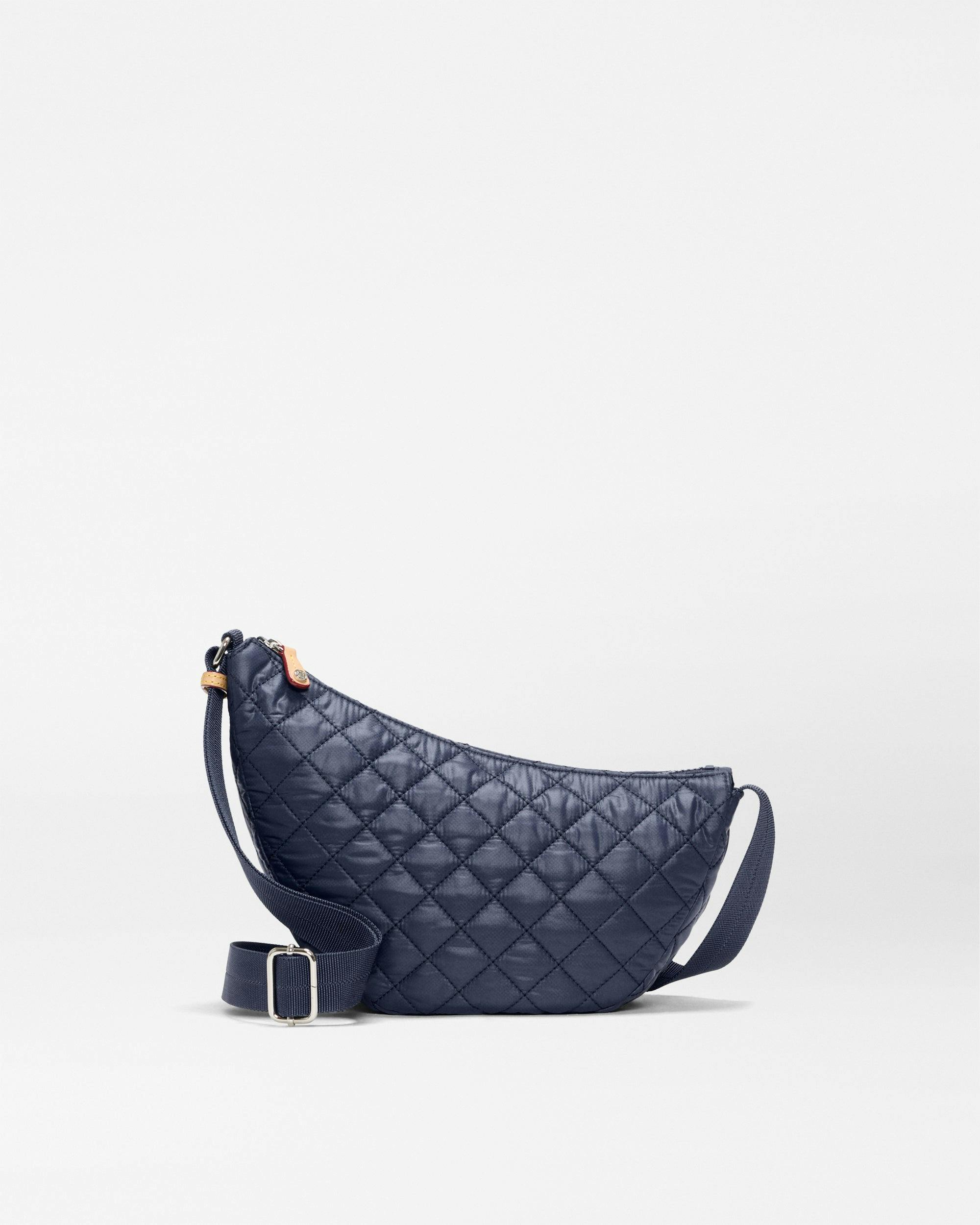 Navy Small Metro Smile Bag
