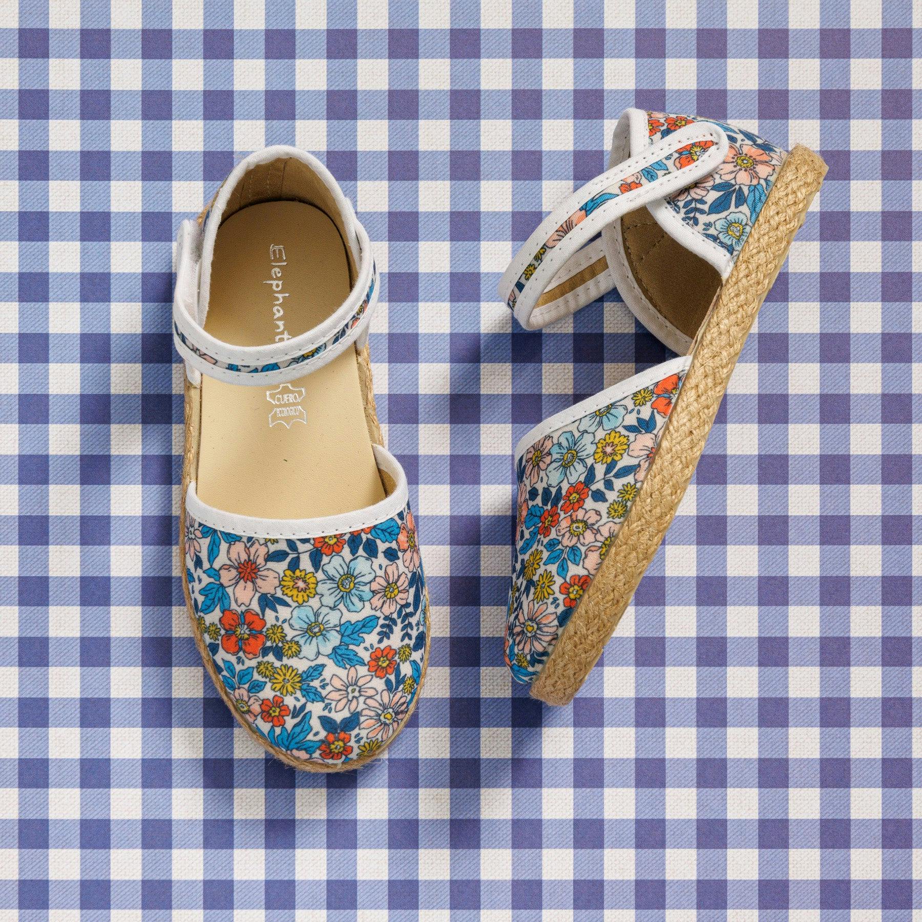 Linen Classic Espadrille Floral