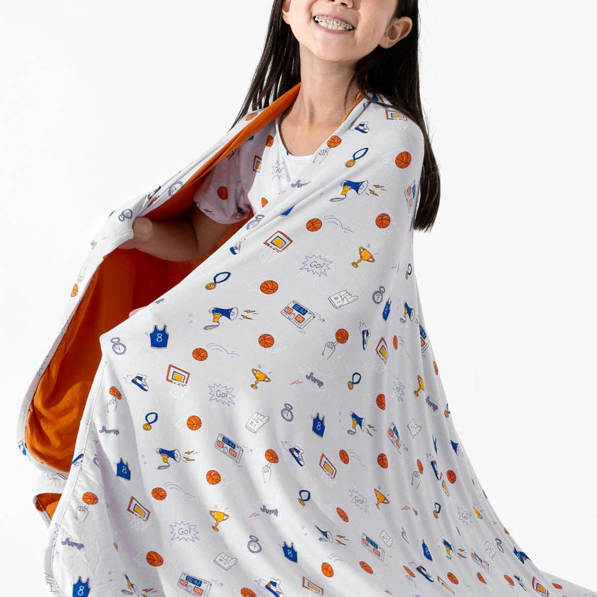 All Star Basketball Bamboo Blanket