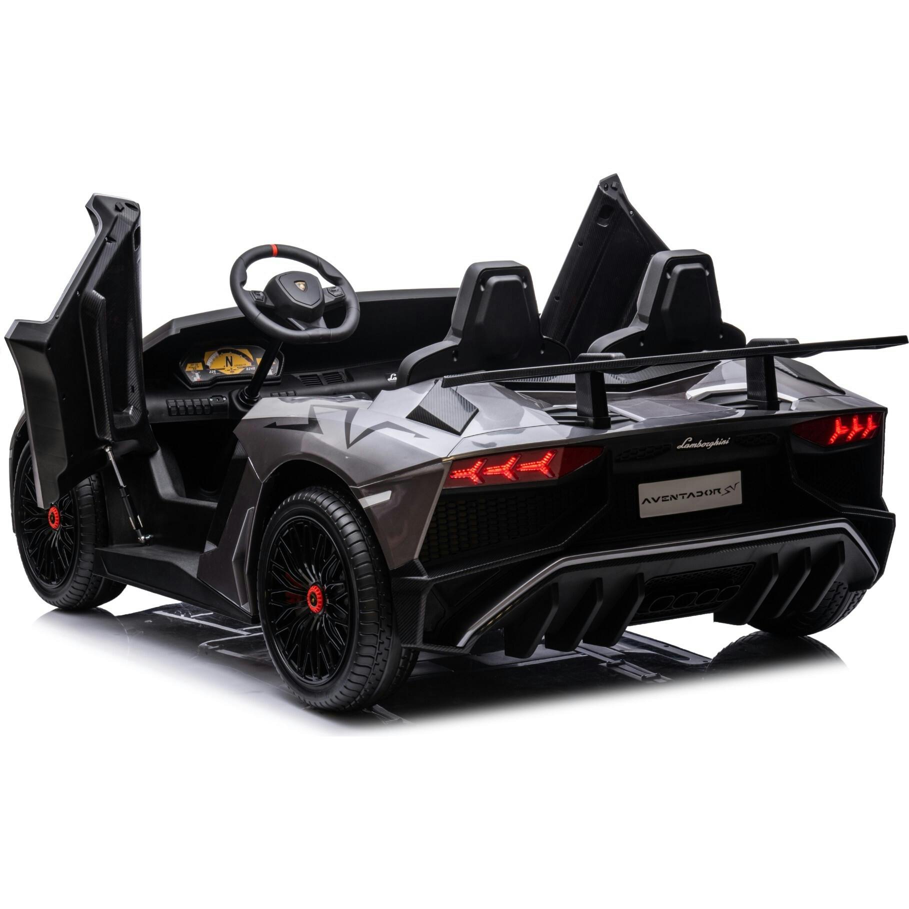 24V Lamborghini Aventador 2 Seater Ride On Car for Kids: Advanced Brushless Motor & Differential for High-Octane Fun