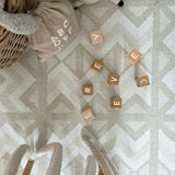 Kilim - Feather Gray - Play Mat, Prints