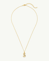 Monogram Necklace in Gold