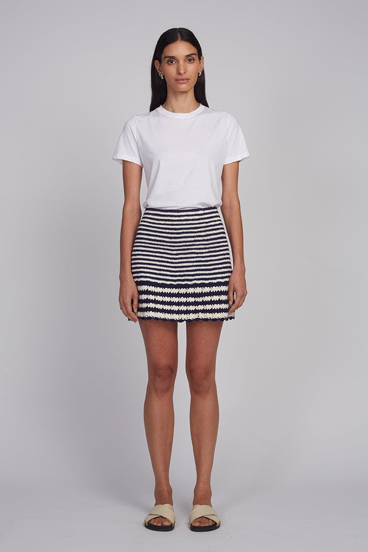 TATUM CROCHET MINI SKIRT