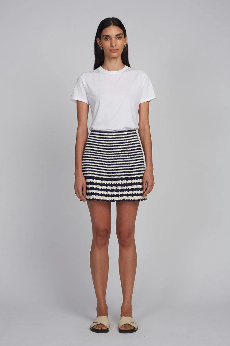 TATUM CROCHET MINI SKIRT