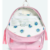 Kane Backpack, Metallic Pink/Silver