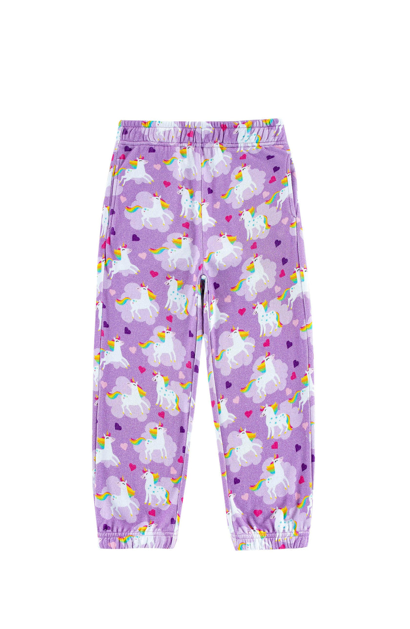 Soft Fleece Jogger, Flying Unicorn