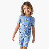 Powerpuff Girls Mojo Jojo Showdown Bamboo Kids Pajama Short Set