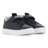 Navy Velcro Strap Sneaker