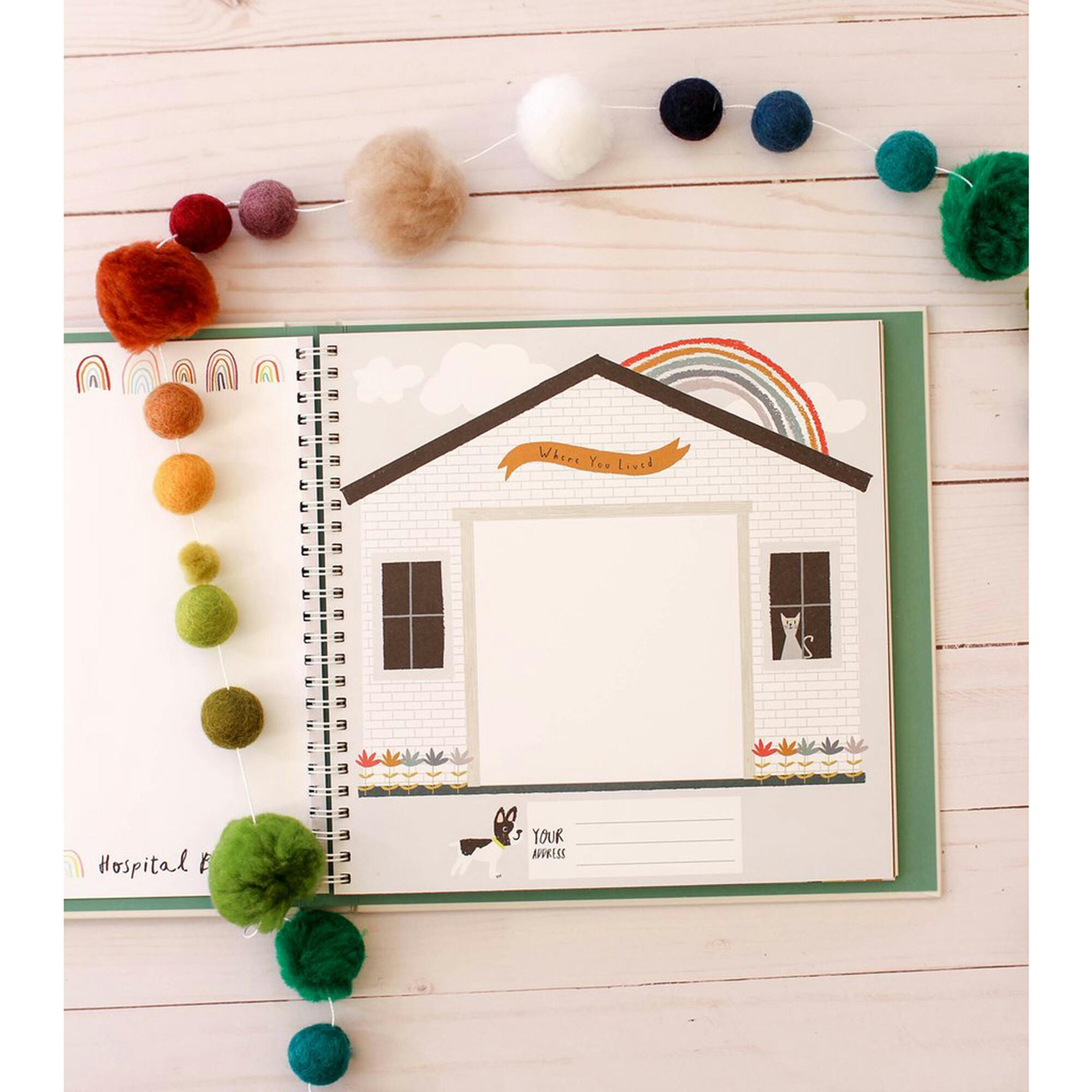 Little Rainbow Memory Baby Book