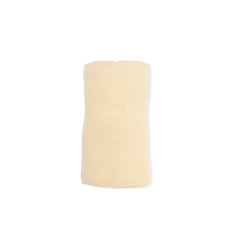 Solid Muslin Italian Straw - Swaddle Blanket