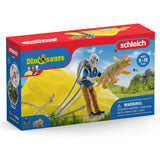 Schleich Dinosaurs: Parachute Rescue - Dino Figurine Playset