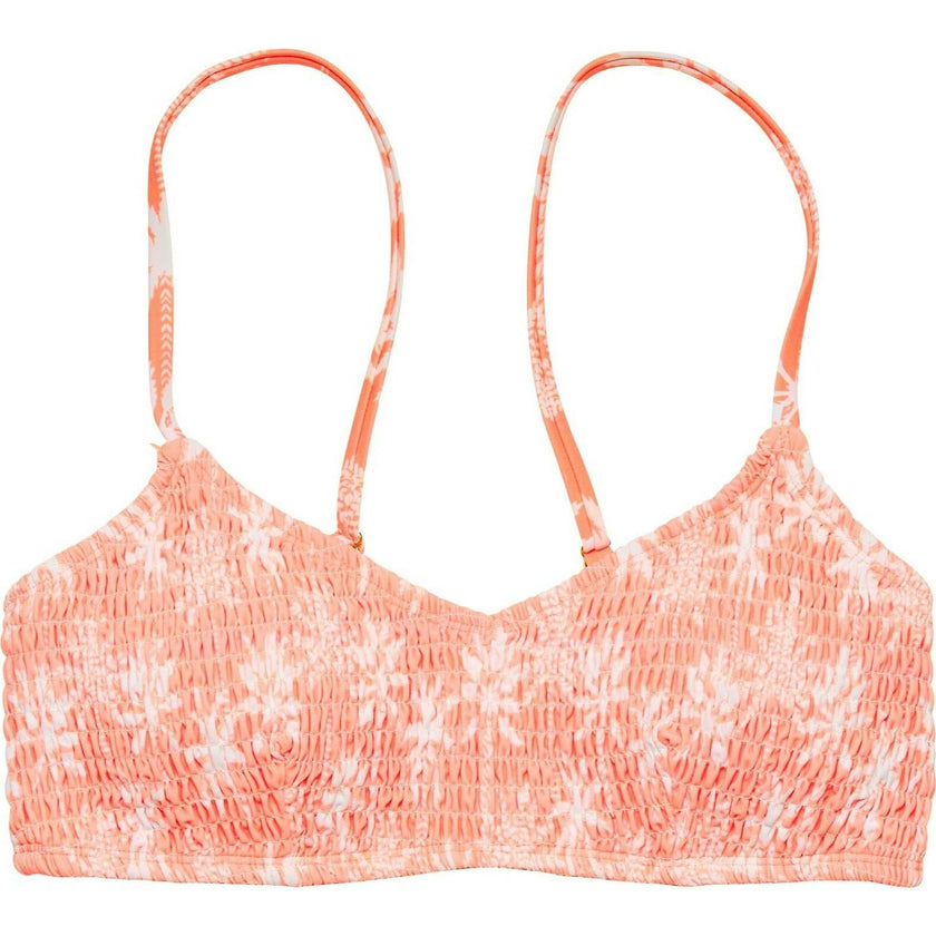 Womens Cali Palms Recycled Bikini Top