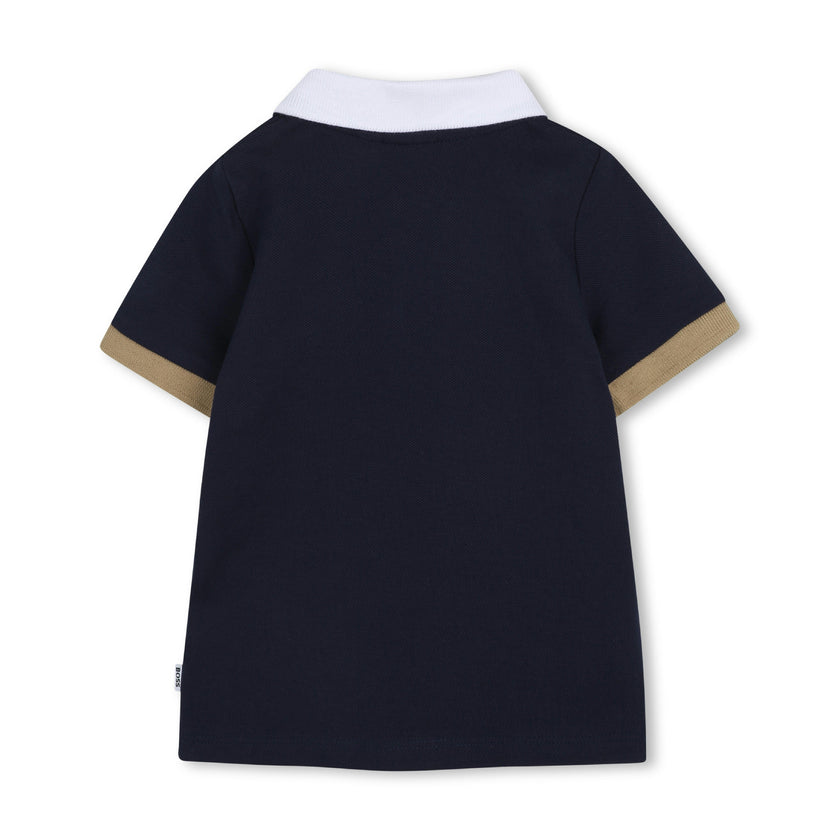 Navy Short Sleeve Polo Shirt