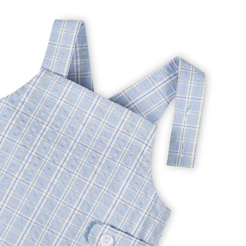 Organic Seersucker Overall