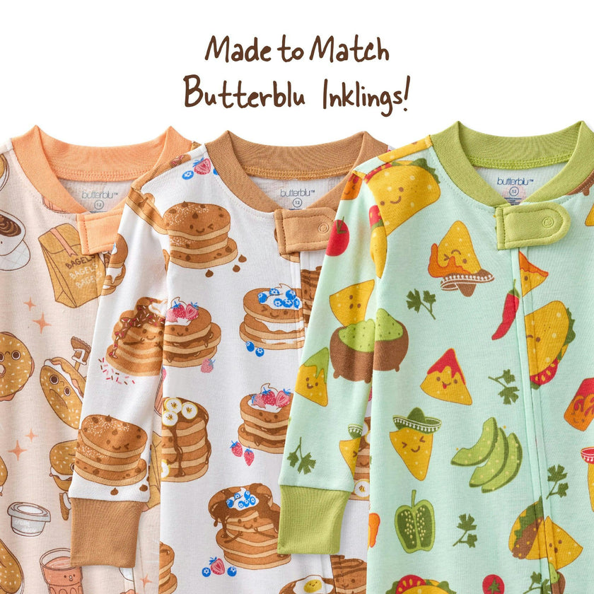 CRUZ Snug-fit Footed Baby Boys Pajamas