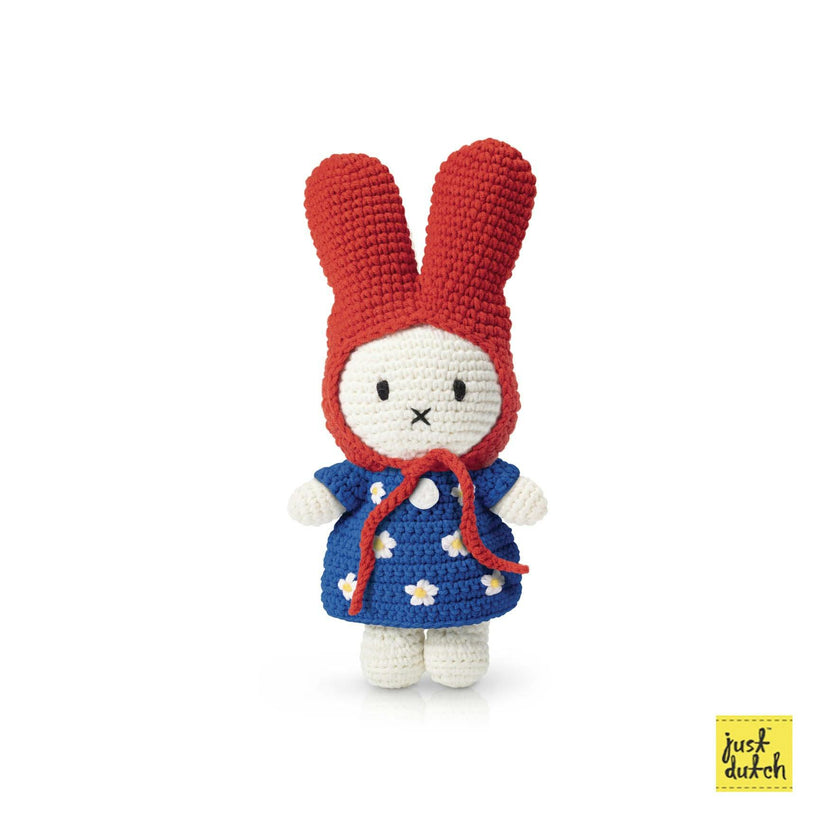 Miffy in Little Flower Crochet Dress