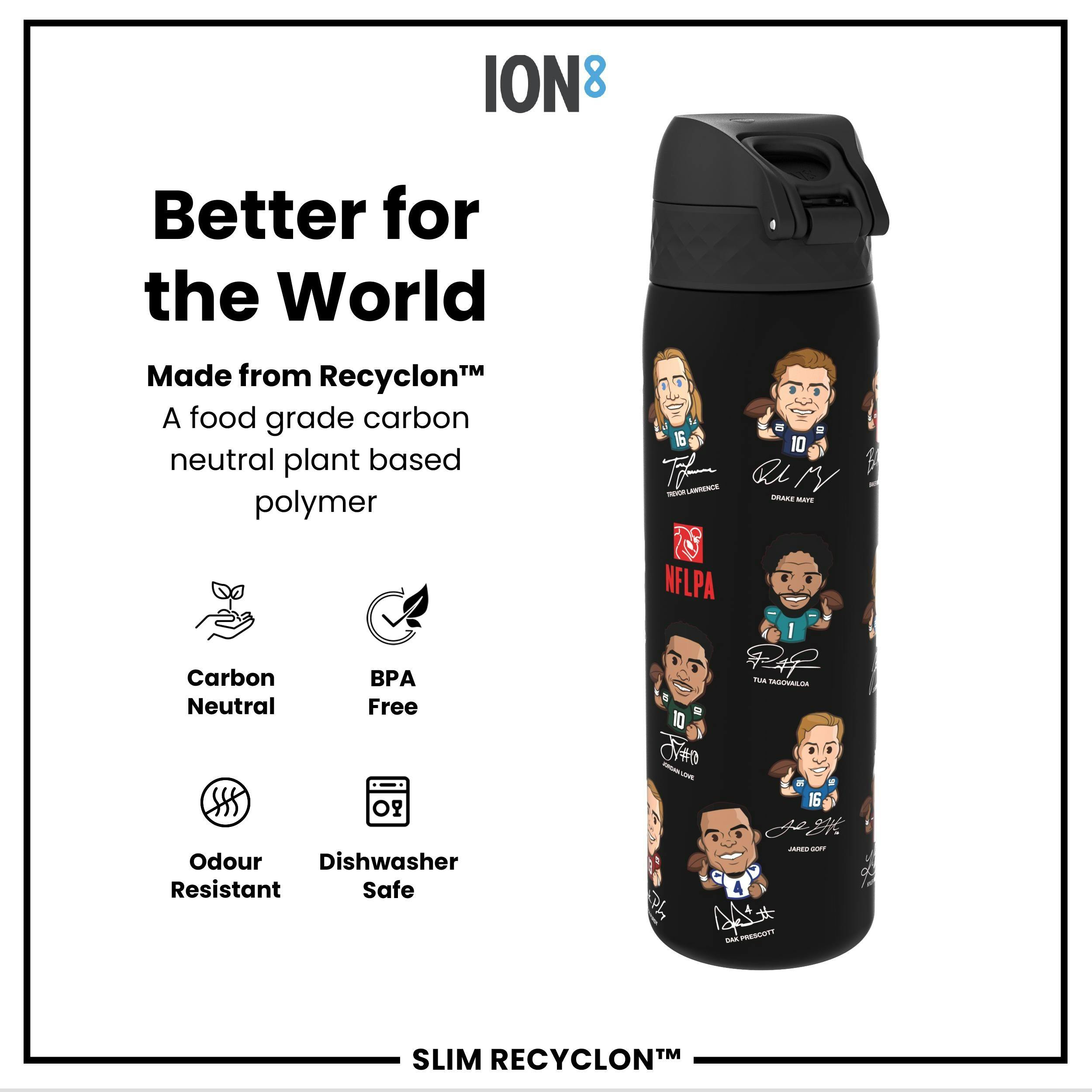 NFL PA Recyclon Water Bottle - 18oz - Multi-Player 1