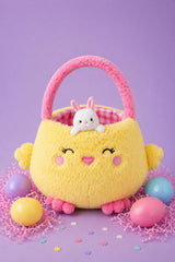 Hoppy Chick Basket Plush