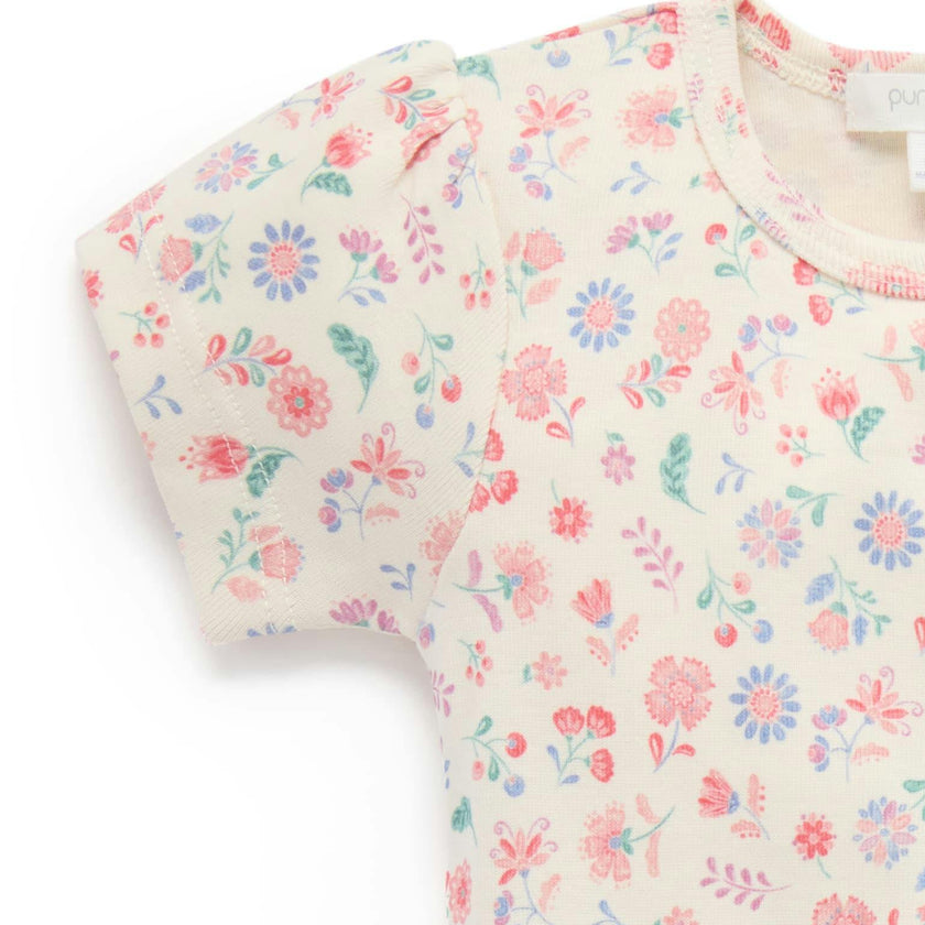 Embroidered Overall Set Aloe