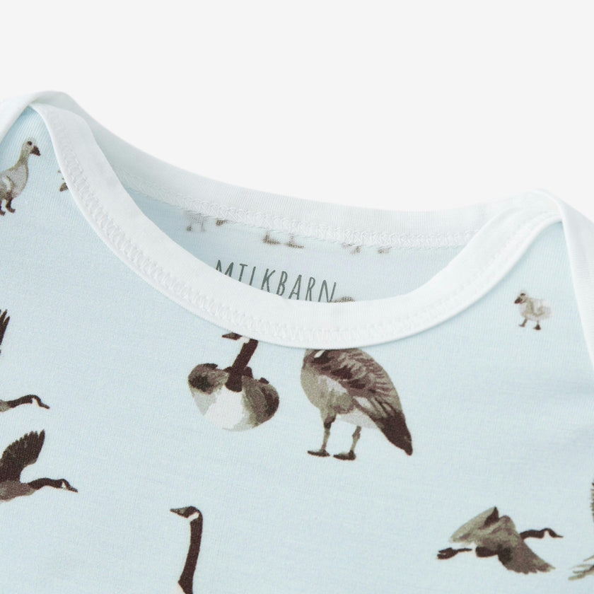 Goose Luxe Stretch Short Sleeve One Piece