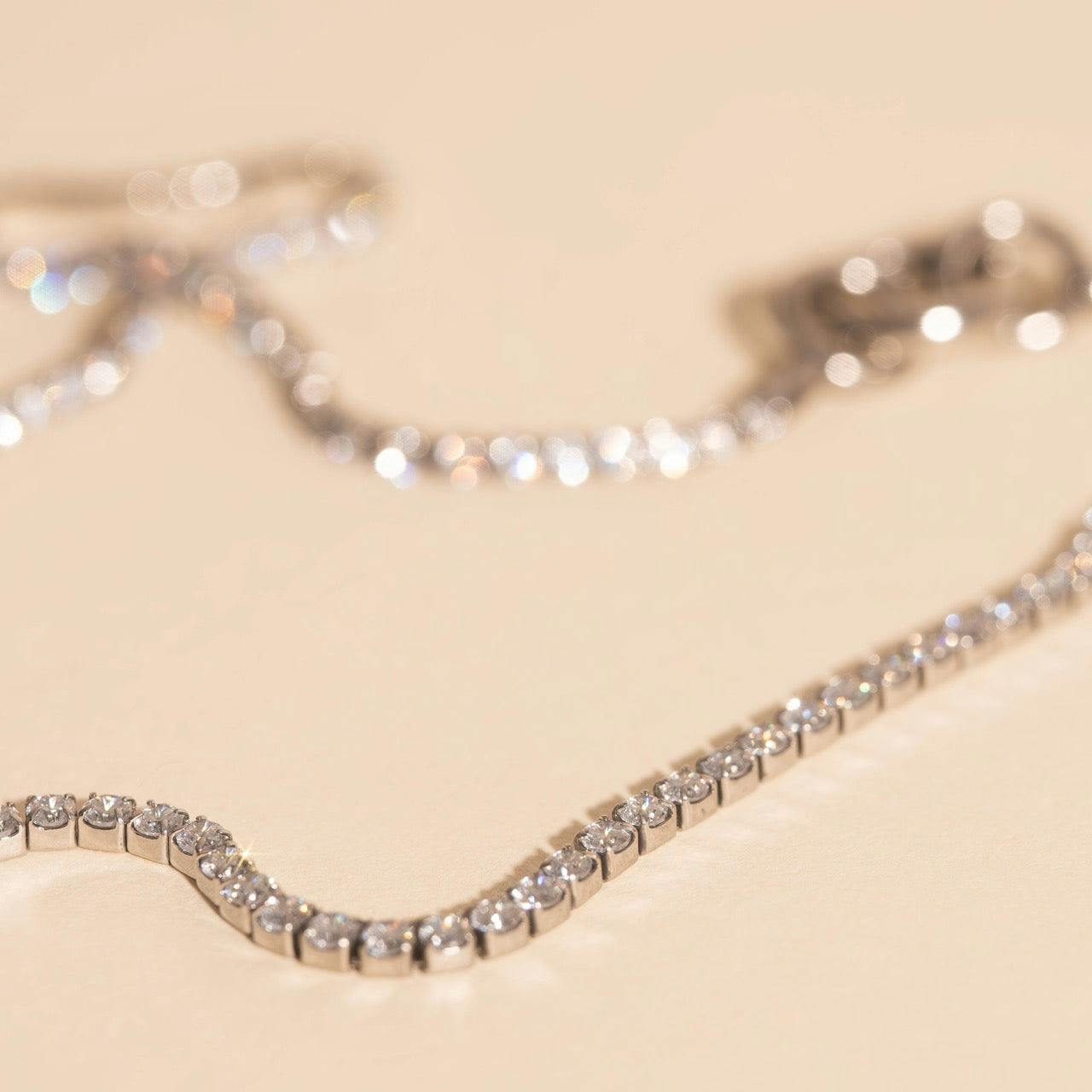 Micro Tennis Necklace