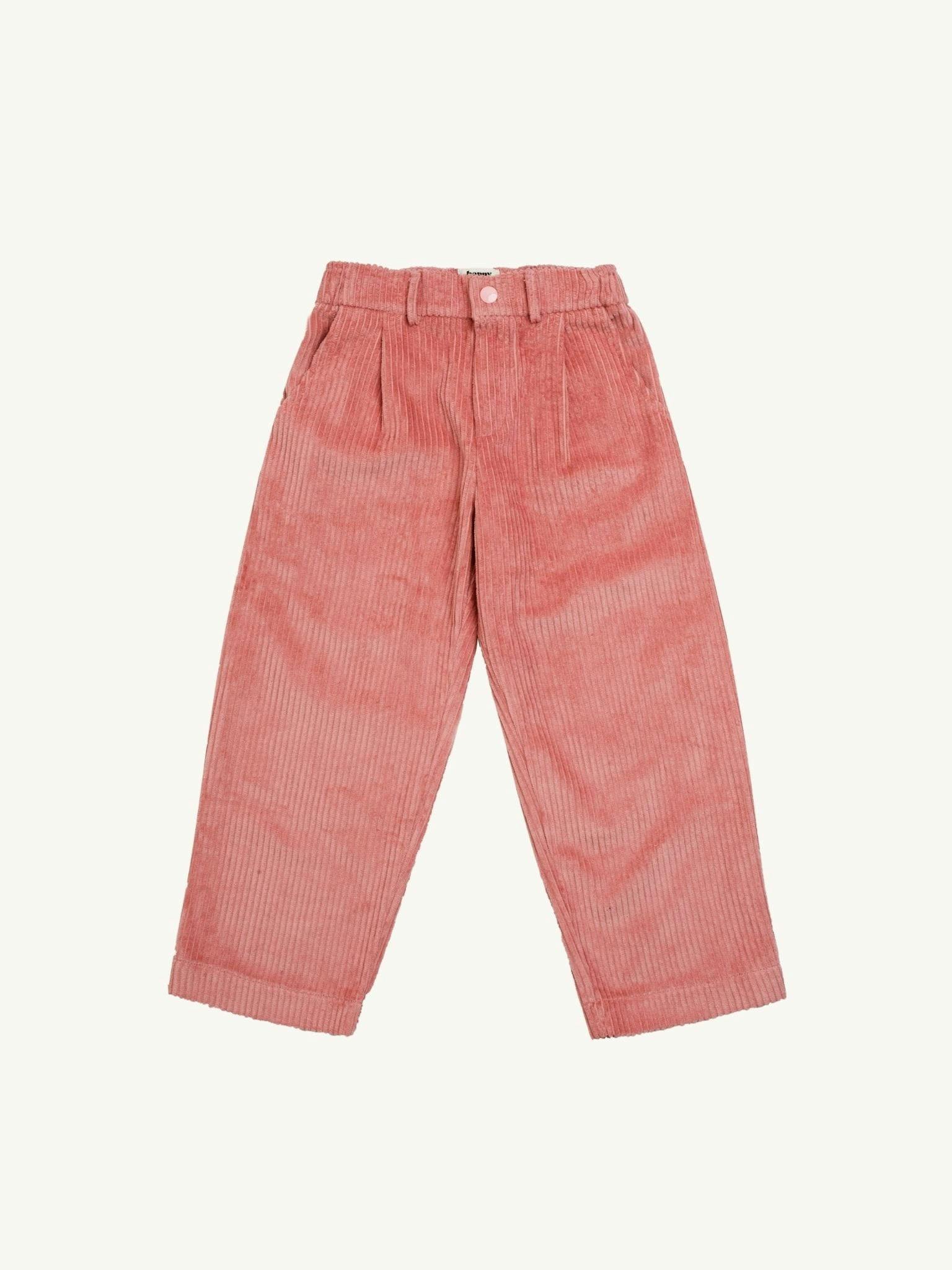 children's corduroy pants - pink blush