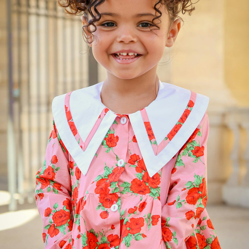 Garden Dress- Vintage Rose